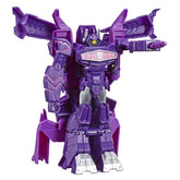 Transformers Cyberverse Action Attackers: 1-Step Changer Shockwave Action Figure -Repeatable Shock Blast Action Attack