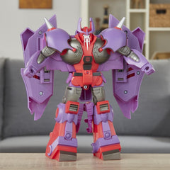 Transformers Cyberverse Action Attackers Ultra Class Alpha Trion Action Figure - Repeatable Laser Beam Blast Action Attack
