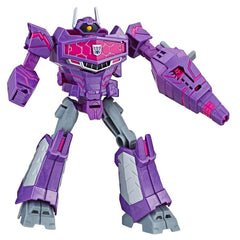 Transformers Cyberverse Action Attackers Ultra Class Deception Shockwave Action Figure - Repeatable Shock Blast Move