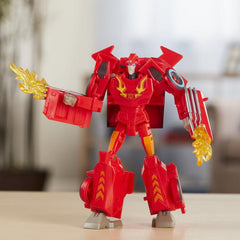 Transformers Cyberverse Bumblebee Adventures Deluxe Class Hot Rod Action Figure Toy, For Ages 6 and Up, 5-inch