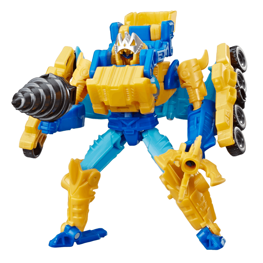 Transformers Cyberverse Spark Armor Sky-Byte Action Figure - Combines with Driller Drive Spark Armor vehicle to Power Up