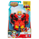 Transformers Playskool Heroes Rescue Bots Academy Hot Shot Converting Toy Robot, 6-Inch Collectible Action Figure