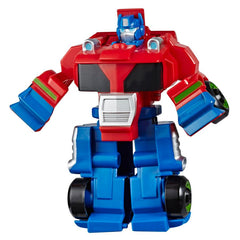 Transformers Playskool Heroes Rescue Bots Academy Optimus Prime Converting Toy, 4.5-Inch, For Kids Ages 3 And Up