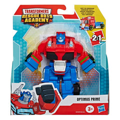 Transformers Playskool Heroes Rescue Bots Academy Optimus Prime Converting Toy, 4.5-Inch, For Kids Ages 3 And Up