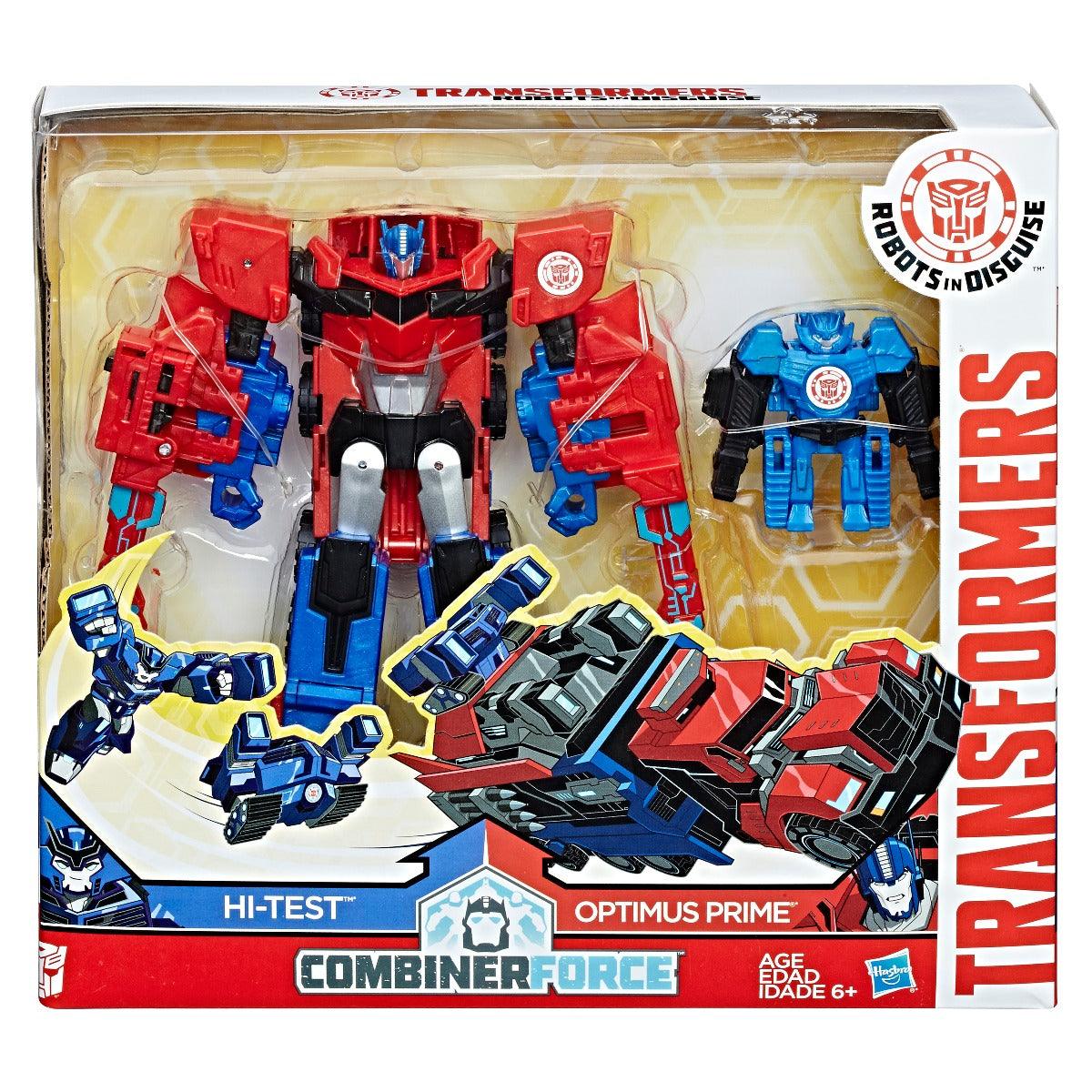 Transformers: RID Combiner Force Activator Combiners Optimus Prime & Hi-Test