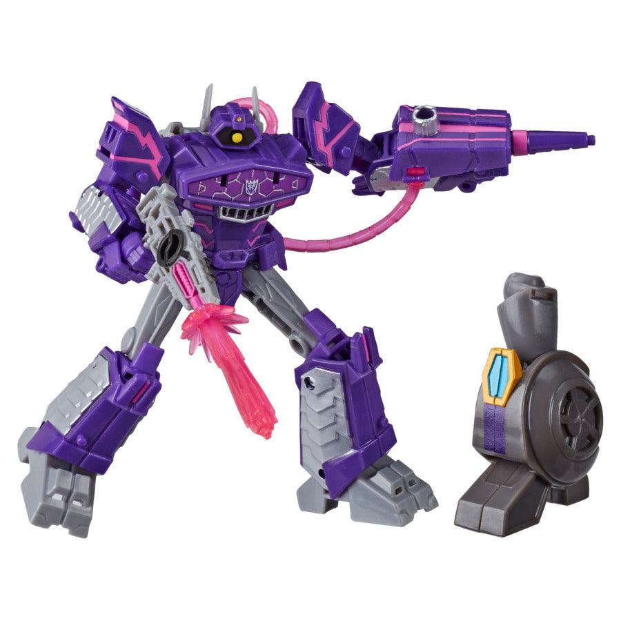 Transformers Toys Cyberverse Deluxe Class Shockwave, Shock Blast Attack Move, For Kids Ages 6 And Up
