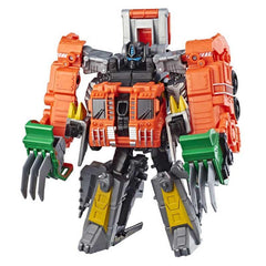 Transformers Toys Cyberverse Spark Armor Grimlock Action Figure - Combines with Trash Crash Spark Armor vehicle to Power Up