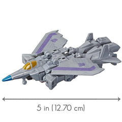 Transformers Toys Cyberverse Spark Armor Starscream Action Figure - Combines with Demolition Destroyer Spark Armor vehicle to Power Up