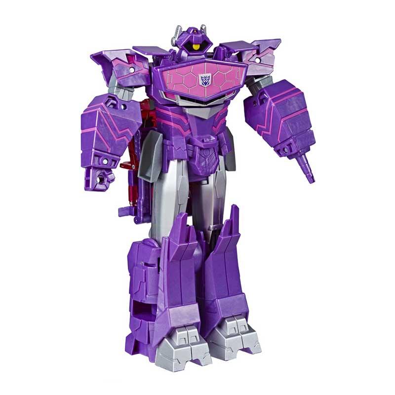 Transformers Toys Cyberverse Ultimate Class Shockwave Action Figure - Combines with Energon Armor to Power Up