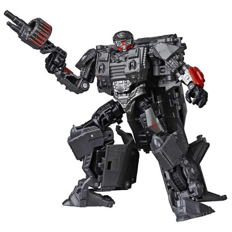 Transformers Toys Studio Series 50 Deluxe Transformers: The Last Knight Movie WWII Autobot Hot Rod Action Figure - Ages 8 and Up, 4.5-inch