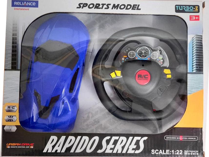 TurboS 1:22 Remote Control Rapido Bandit, Blue