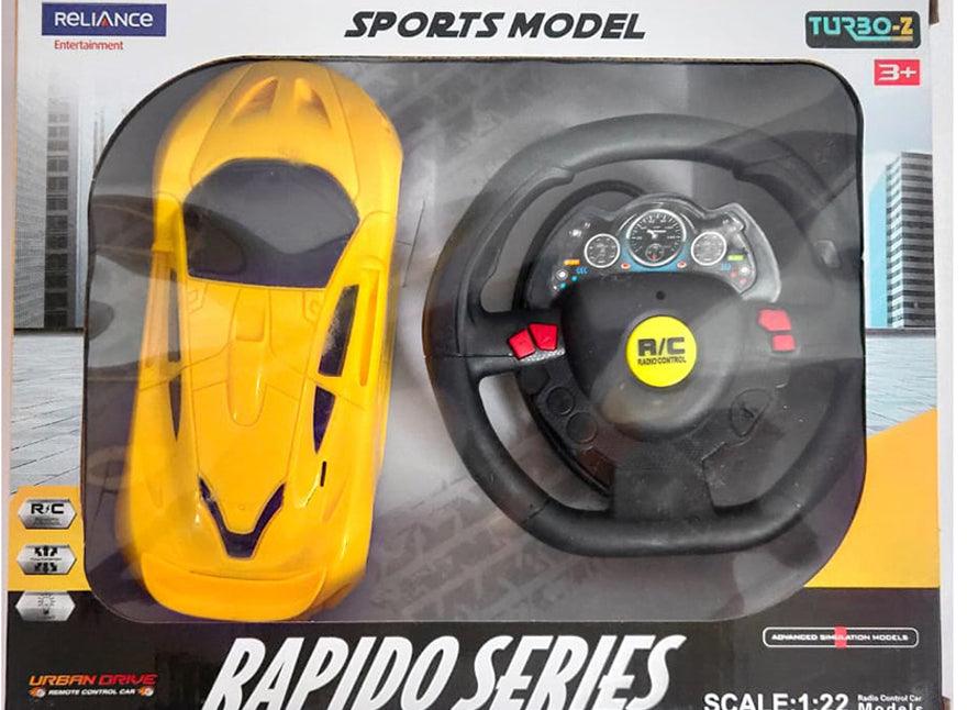 TurboS 1:22 Remote Control Rapido Inferno, Yellow
