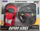 TurboS 1:22 Remote Control Rapido Speedster, Red