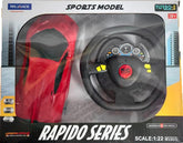TurboS 1:22 Remote Control Rapido Striker, Red