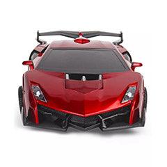 TurboZ TT659 Remote Control Changing Robot Car, Red