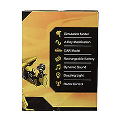 TurboZ TT651B Remote Control Changing Robot Car, Green