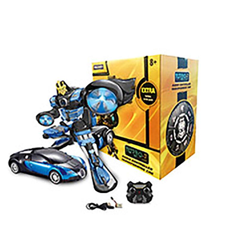 TurboZ TT657 Remote Control Changing Robot MUV, Blue