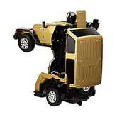 TurboZ TT658 Remote Control Changing Robot MUV, Gold