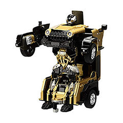 TurboZ TT658 Remote Control Changing Robot MUV, Gold