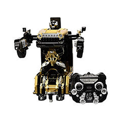 TurboZ TT658 Remote Control Changing Robot MUV, Gold