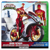 Ultimate Spider-Man vs. The Sinister Six: Titan Hero Series Iron Spider with Repulsor Cycle