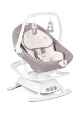 Joie Sansa 2 in1 Electric Swing Fern - Rocker and Bouncer with Three Position Recline for Toddler Ages 0-1 Years