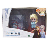 Whisper & Glow3D Mini Figure Display House - Elsa Travelling Dress