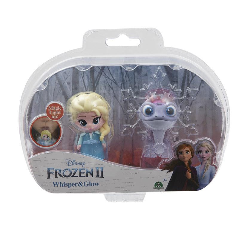 Whisper & Glow 3D Mini Figure - Elsa Travelling Dress and Fire Spirit