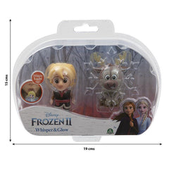 Whisper & Glow 3D Mini Figure -Kristoff and Sven