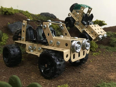 Zephyr Mechanix - Safari Set DIY Mechanical STEM Toy for Ages 8-15 Years