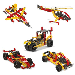 Zephyr Mechanix - Senior Set DIY Mechanical STEM Toy for Ages 7-15 Years