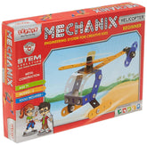 Zephyr Mechanix Beginner - Helicopter Mechanical Construction Toy for Kids Ages 7-12 Years