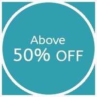 ABOVE 50%