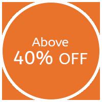 ABOVE 40%