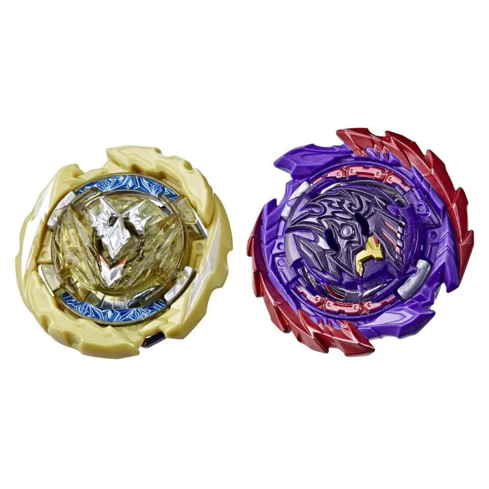 Beyblade Burst QuadDrive Berserk Balderov B7 and Cyclone Belfyre B7 Spinning Top Dual Pack for Kids Ages 8 and Up