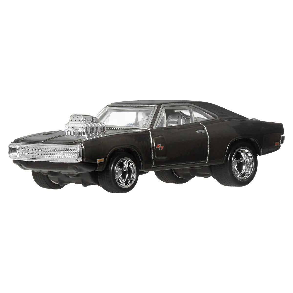 Hot Wheels Premium Car Fast & Furious 1970 Dodge Charger R/T, 1:64 Scale Die-Cast Car for Collectors
