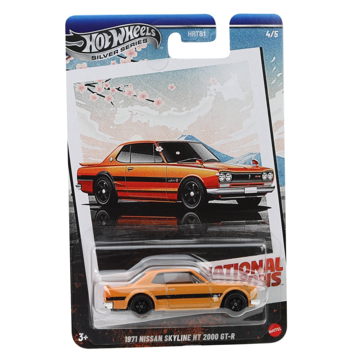 Hot Wheels 2025 Retro Racing Club Silver Celebration Series 1:64 Scale - Set Of 5 Cars