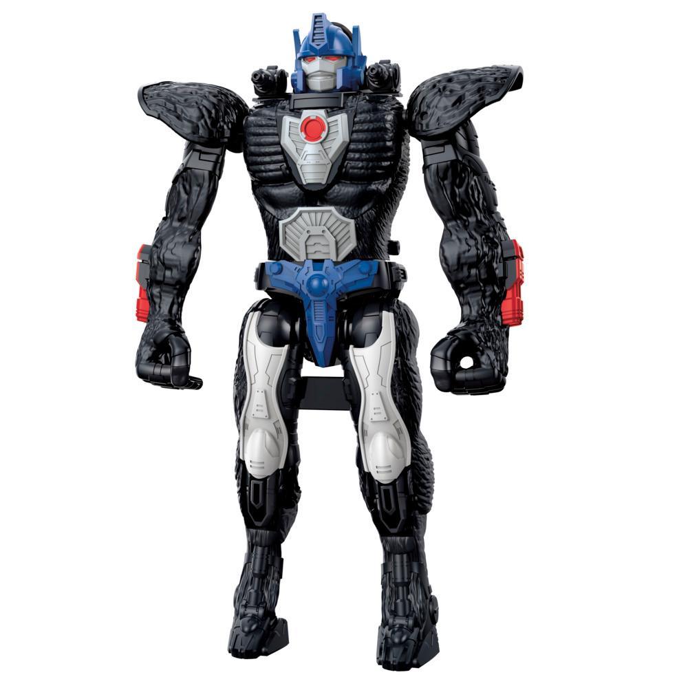 Transformers Toys Titan Changers Optimus Primal Action Figure - For Kids Ages 6 And Up, 11-Inch