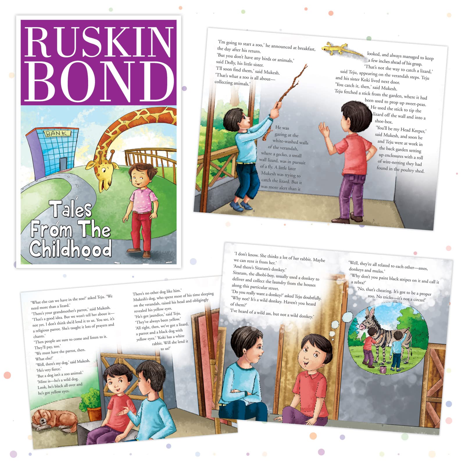 Pegasus Ruskin Bond Children Story Books - Set of 4 for Kids (2)