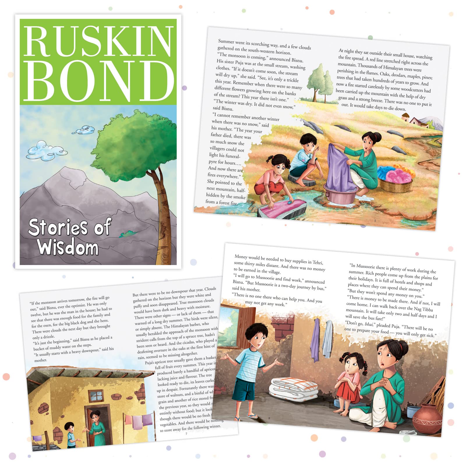 Pegasus Ruskin Bond Children Story Books - Set of 4 for Kids (2)