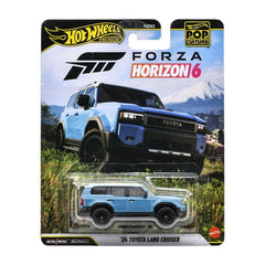 Hot Wheels Pop Culture 1:64 Scale Premium Forza Horizon 6 Series 24 Toyota Land Cruiser Die-Cast Replica Toy Car For Ages 4+