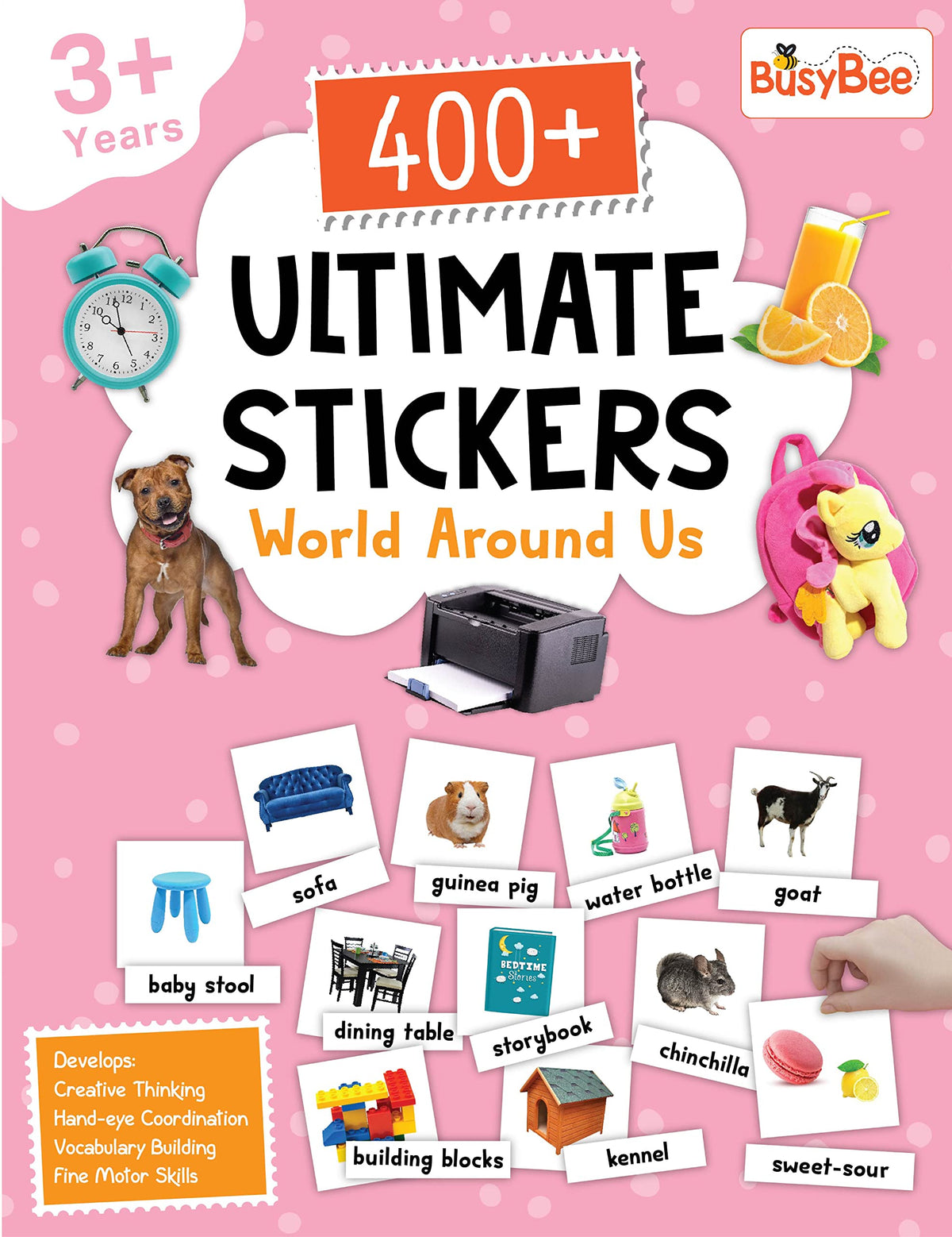Pegasus 400+ Ultimate Stickers Book - World Around Us for 3+ Years Kids