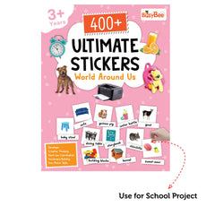 Pegasus 400+ Ultimate Stickers Book - World Around Us for 3+ Years Kids