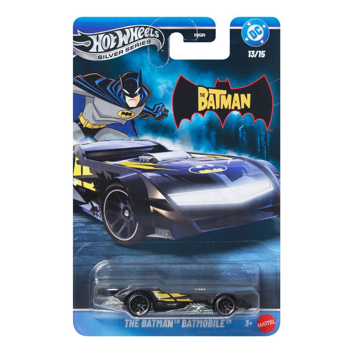 Hot Wheels 2026 DC Comics Batman-Themed Set III Silver Celebration Series 1:64 Scale - Set Of 5 Cars