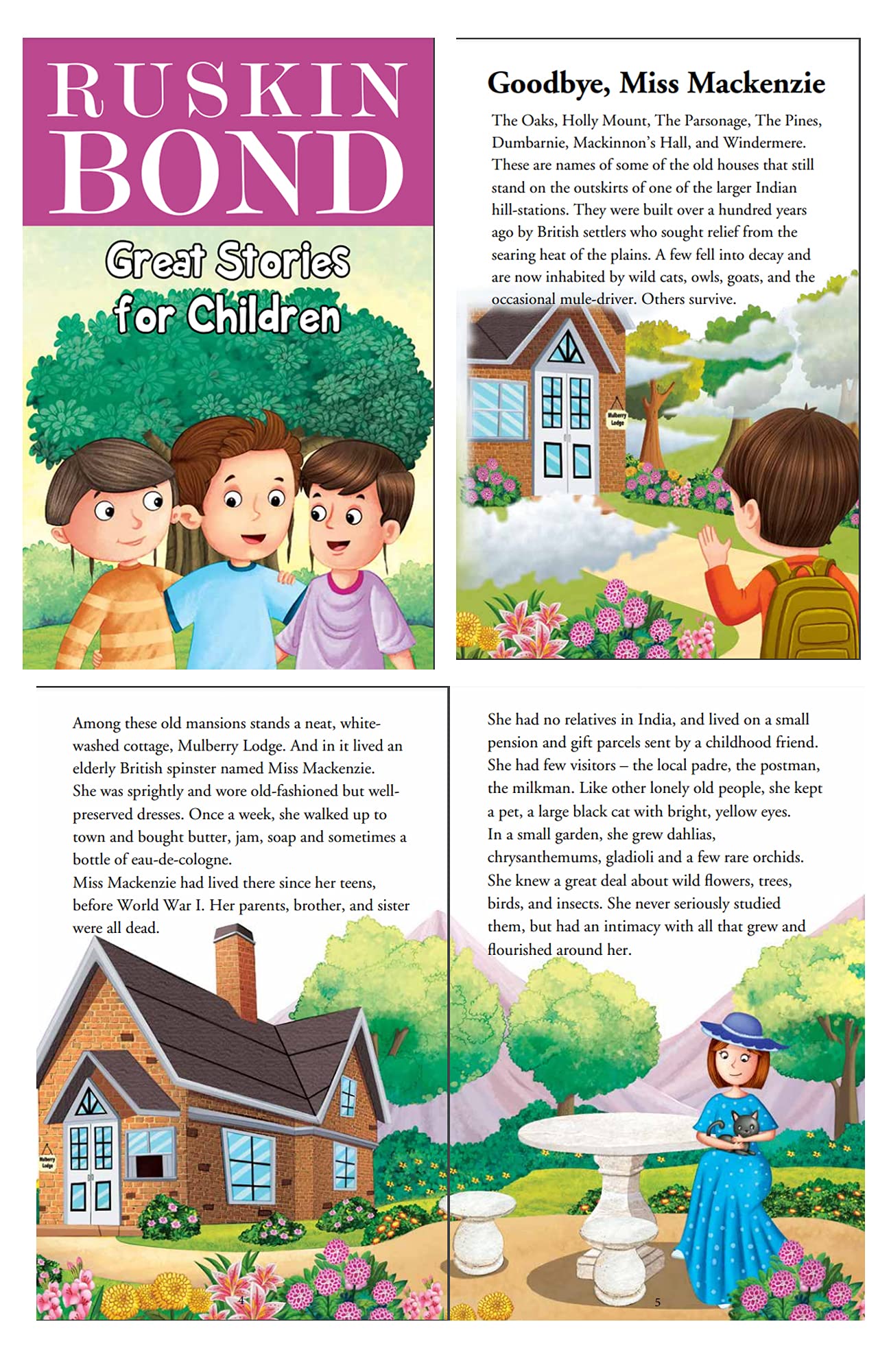 Pegasus Ruskin Bond Children Story Books - Set of 4 for Kids (1)
