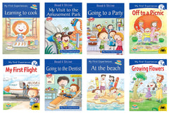 Pegasus Set of 8 My First Experience Story Books for Children