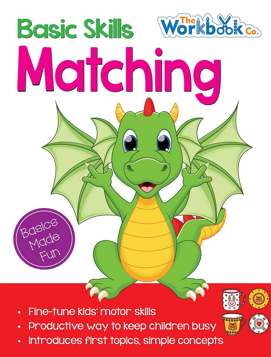 Pegasus Matching Interactive & Activity Books for Kids