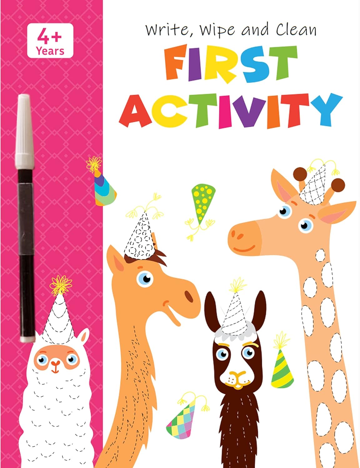 Pegasus First Activity-Wipe N Clean Book