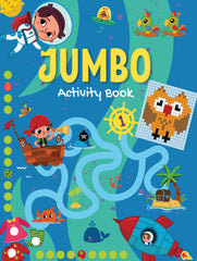 Pegasus Jumbo Activity Book 1 - Mega Activity Book For 3 To 5 Years Old Kids