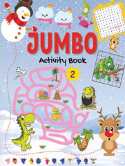 Pegasus Jumbo Activity Book 2 - Mega Activity Book For 4 To 6 Years Old Kids